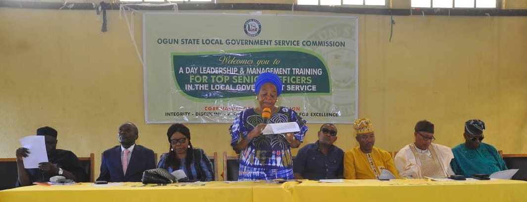 Ogun LGSC training