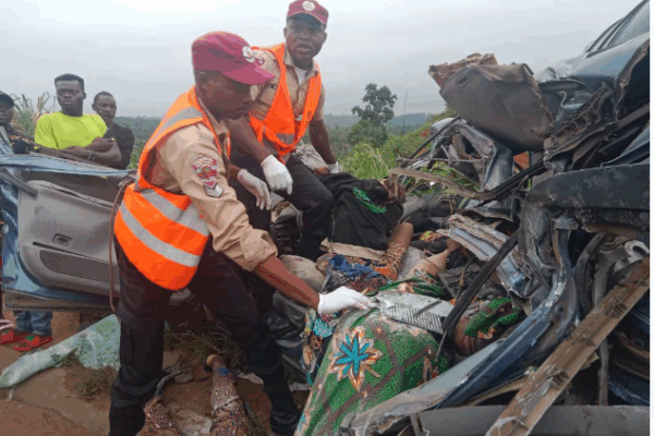Deadly Crash on Lagos-Ibadan Expressway Claims One Life, Injures Nine Road accident