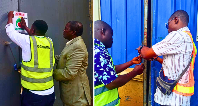 Sealed off companies in Ogun State