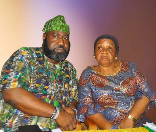 Hon Balogun Olaniyi Afeez with Ms Olivia Olubukunola Onabanjo